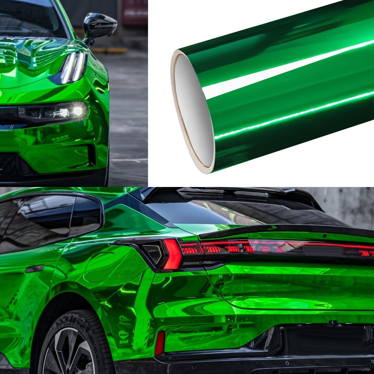 Chrome Green Automotive Vinyl