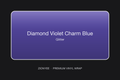 ZionYEE Diamond Violet Charm Blue Car Wrap – Diamond Violet Blue Vinyl Film 5x50ft, Air Release Bubble-Free, Self-Healing PET Liner