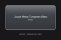 ZionYEE Liquid Metal Tungsten Steel Car Wrap – Industrial Tungsten Steel Vinyl Film 5x50ft, Air Release Bubble-Free, Self-Healing PET Liner