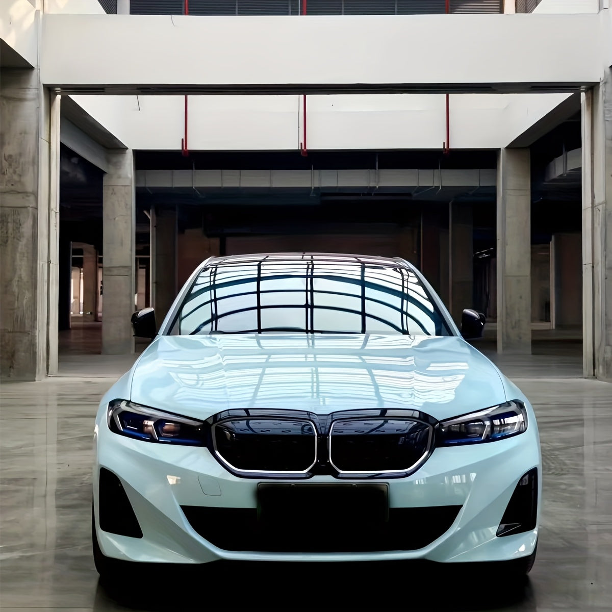 Crystal Glacier Blue Vinyl Wrap