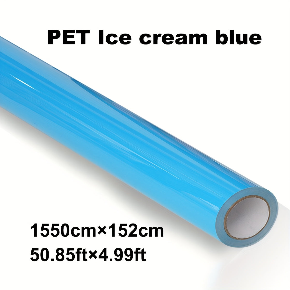 Ice Cream Blue PET Viny