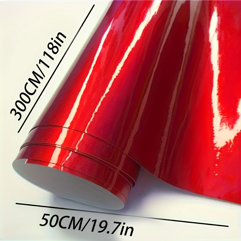 Ultra Bright Candy Red Vinyl Wrap - 0
