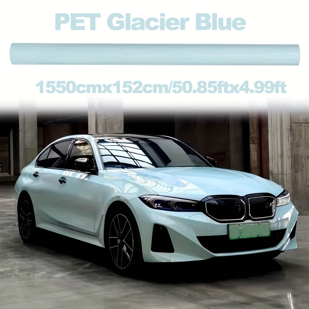 Crystal Glacier Blue Vinyl Wrap - 0