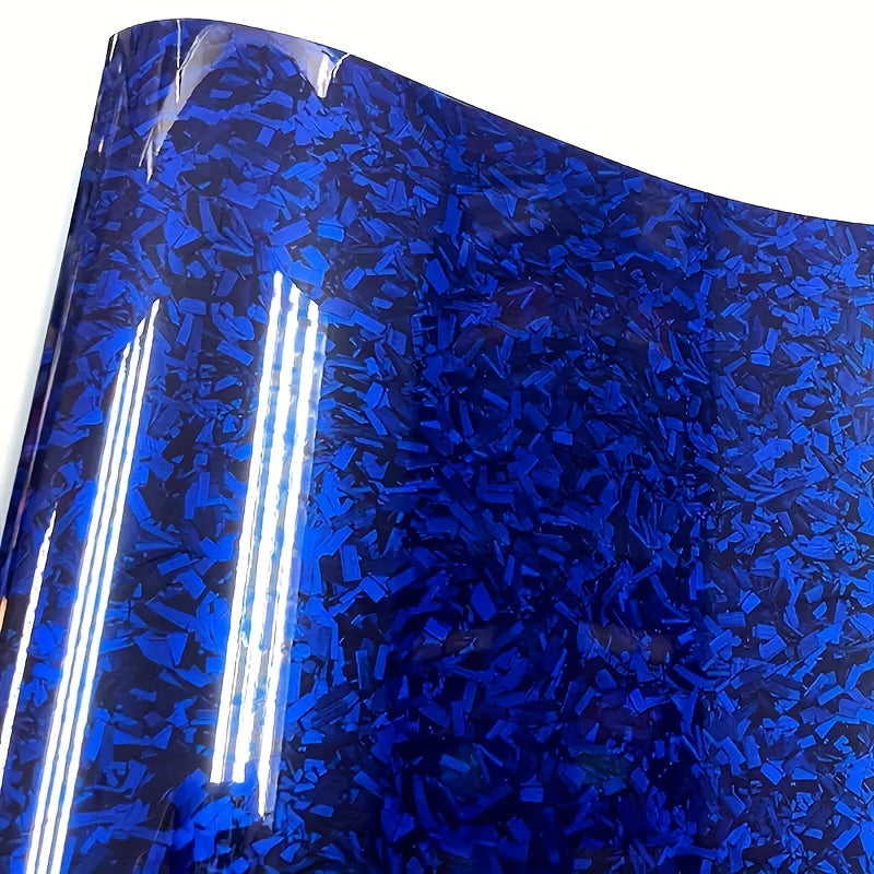 Forged Blue Vinyl Film
