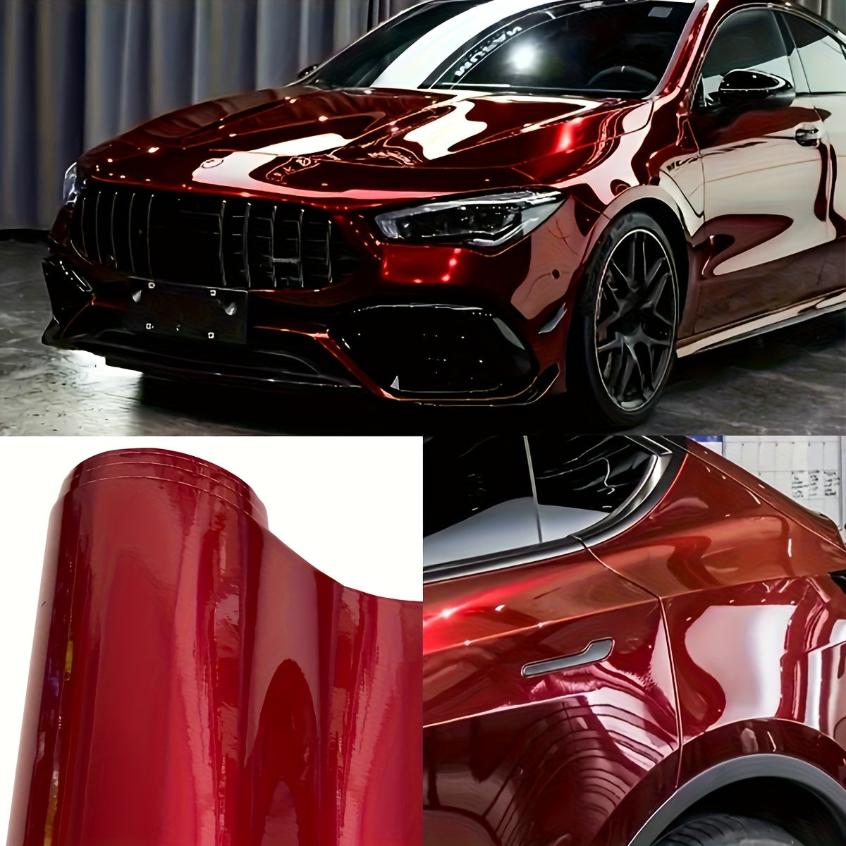 Ultra Bright Candy Red Vinyl Wrap
