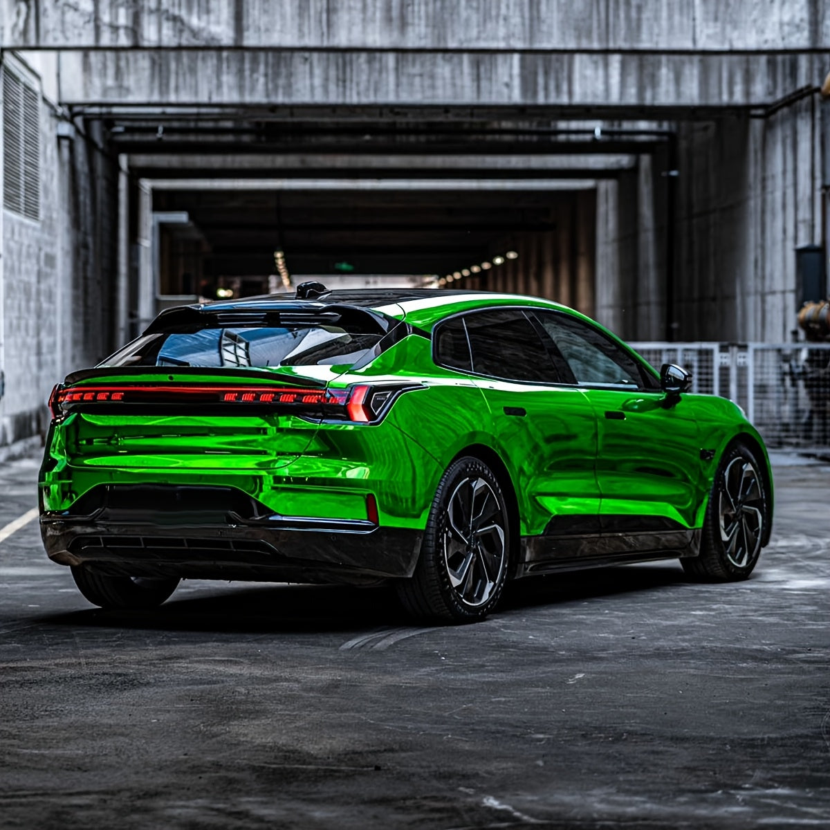 Chrome Green Automotive Vinyl