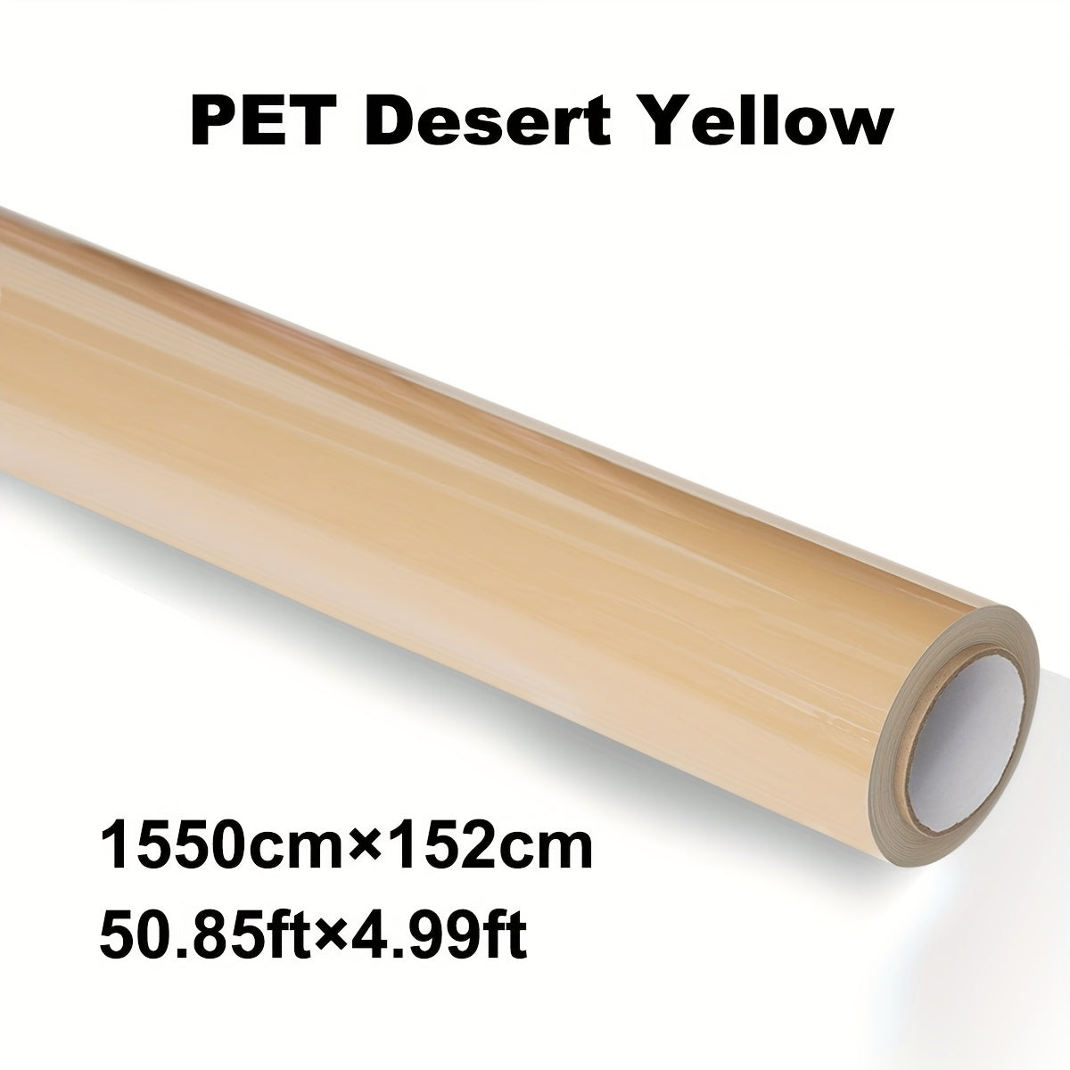 Crystal Desert Yellow Vinyl Wrap