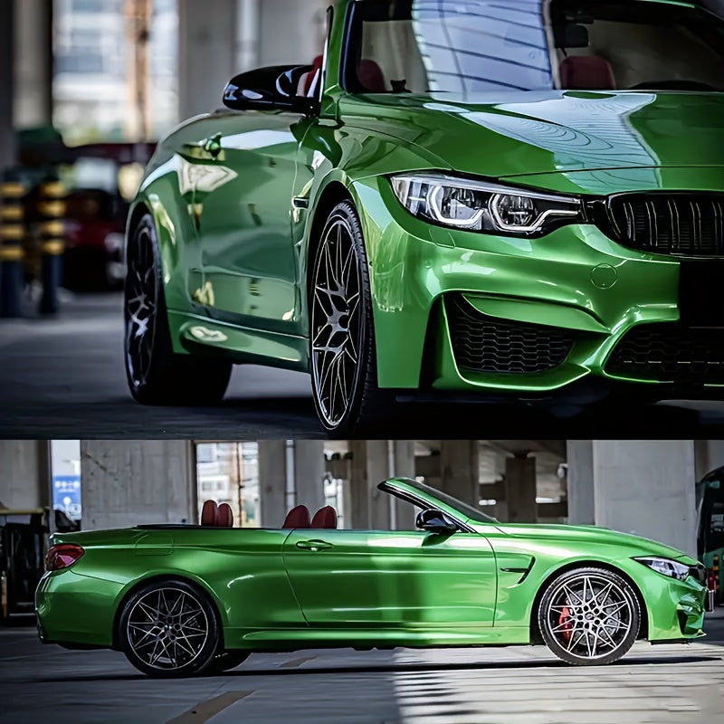 Crystal Red Vinyl Wrap | 1550x152cm | Air-Release Technology | Abrasion-Resistant
