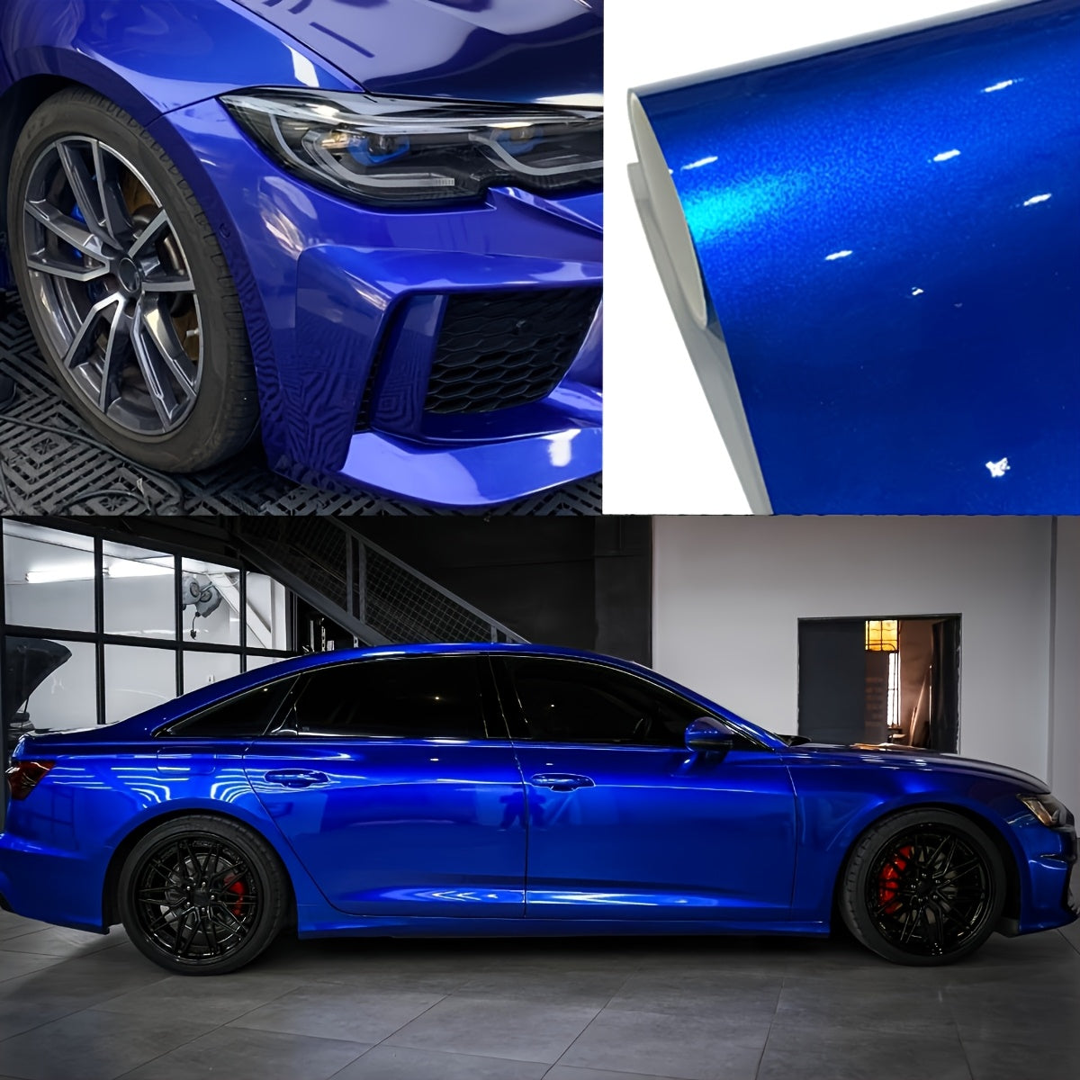 Aurora Blue Vinyl Film
