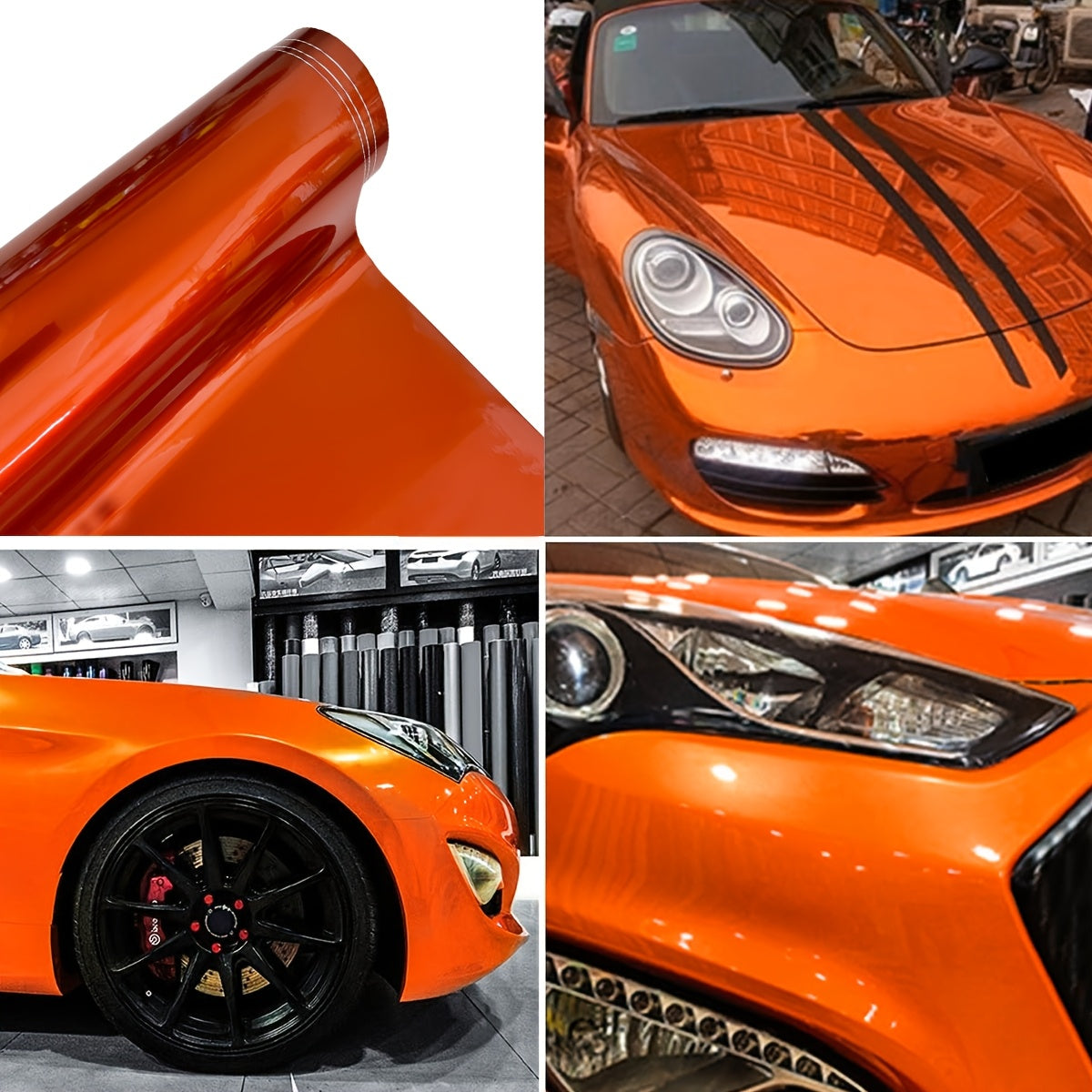 Dew Orange Vinyl Film - 0