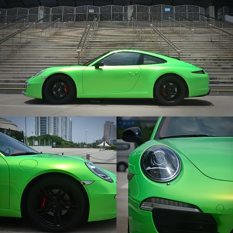Aurora Green Color Changing Film