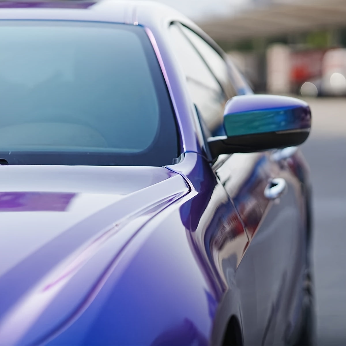 Diamond Purple to Amulet Blue Color Shift Wrap