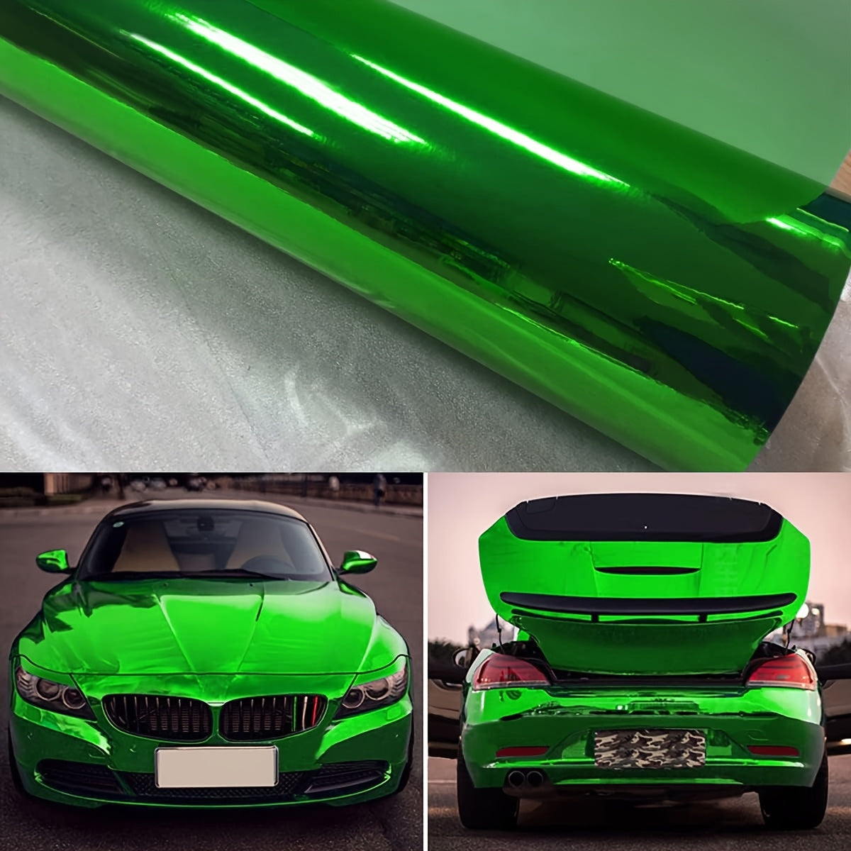 Aurora Green Color Changing Film