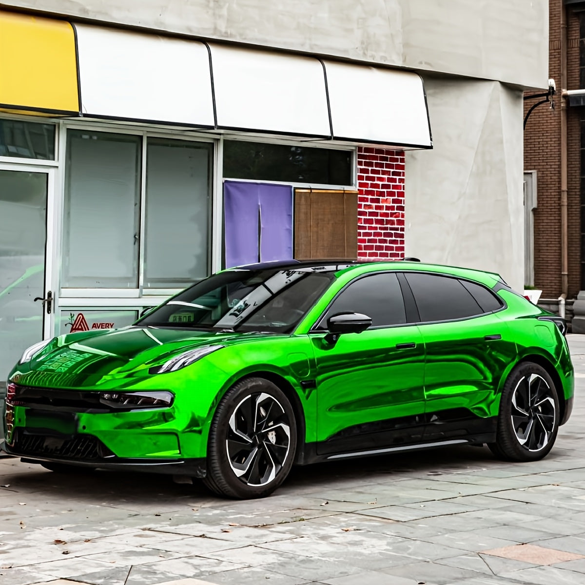 Chrome Green Automotive Vinyl - 0