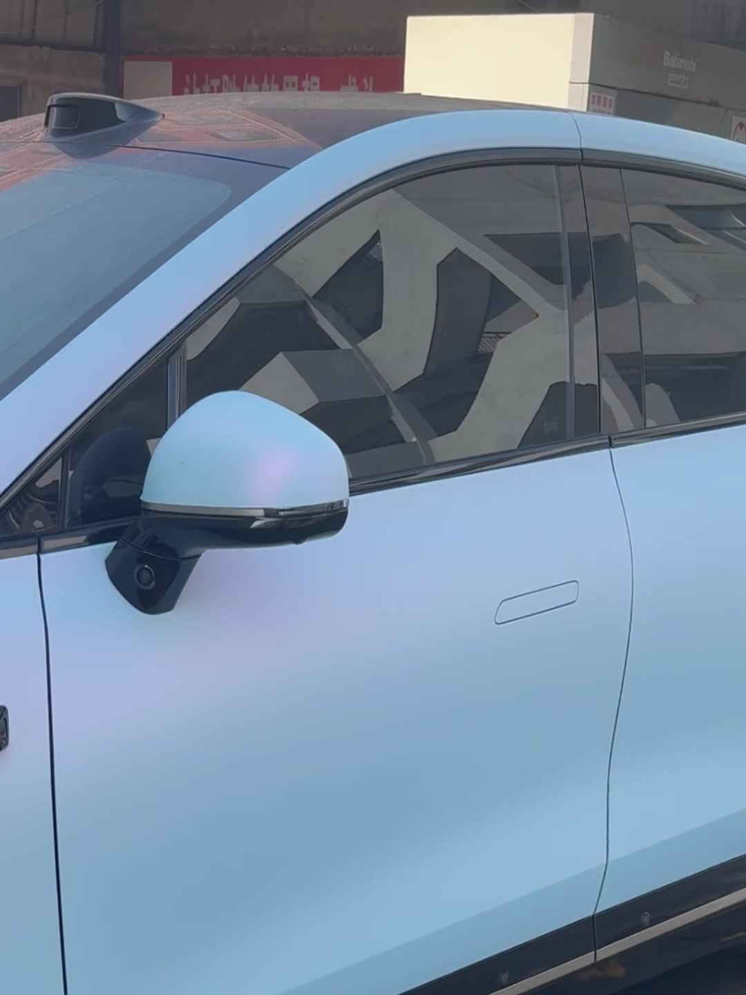Ocean Breeze Blue Vinyl Wrap