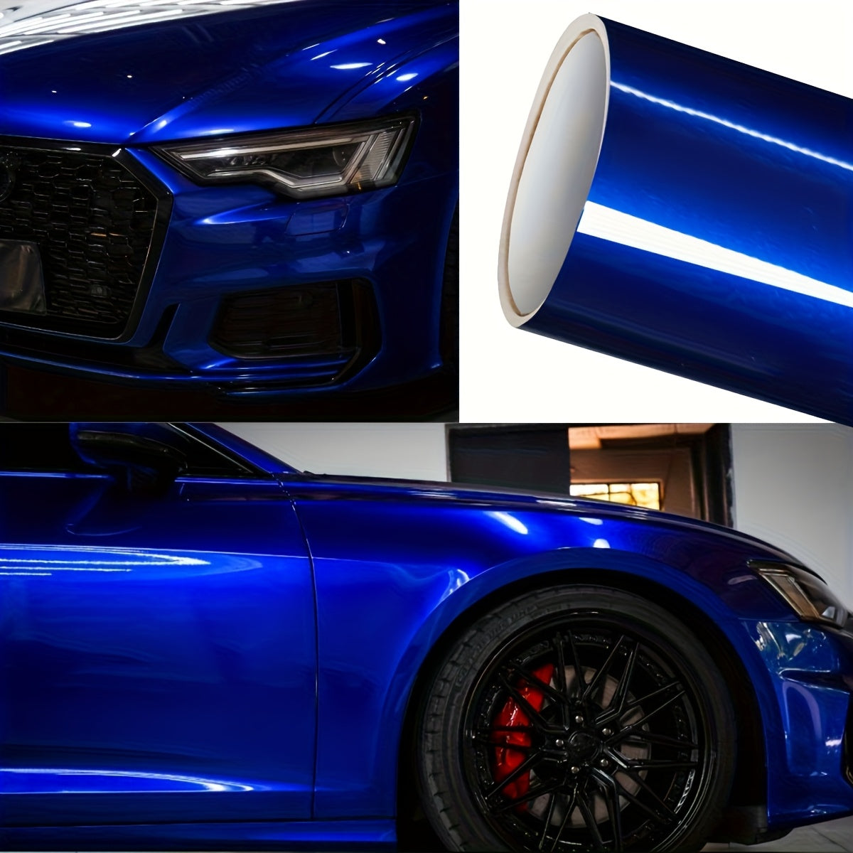 Aurora Blue Vinyl Film