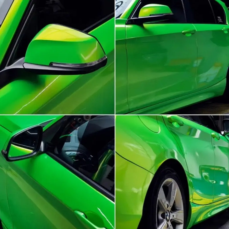 Aurora Green Color Changing Film