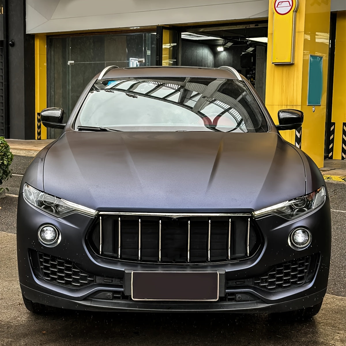 Black Magic Blue Color Changing Vinyl Wrap