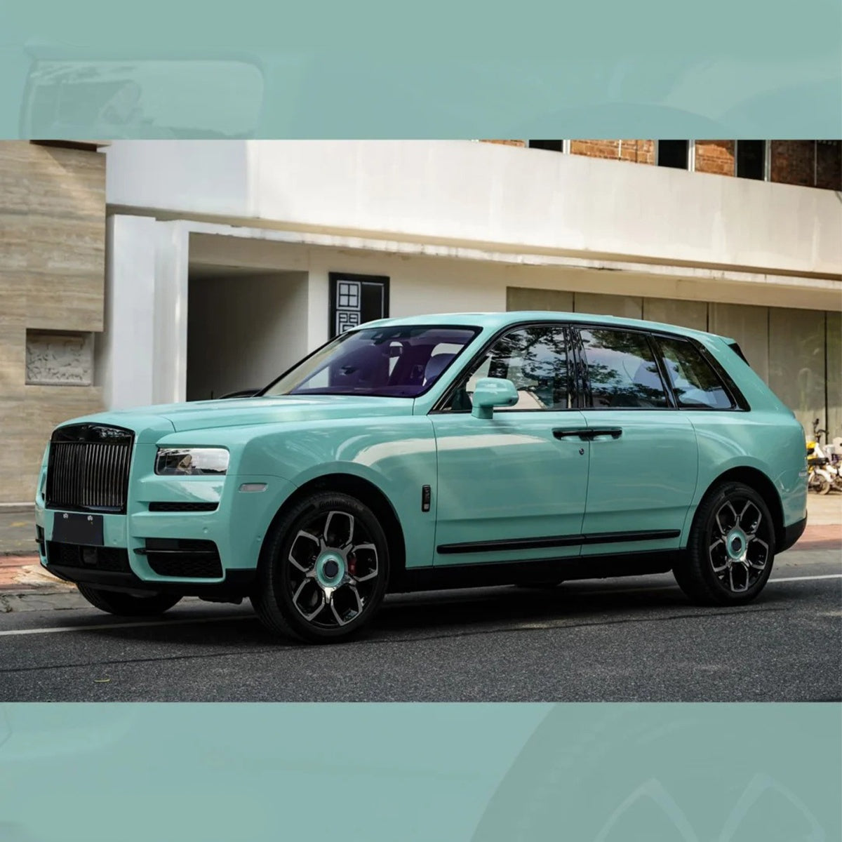 Saga Green PET Vinyl Wrap