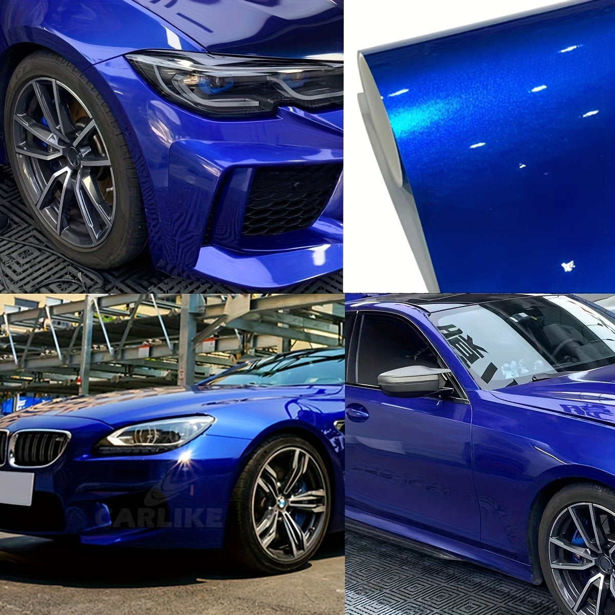 Aurora Blue Vinyl Film