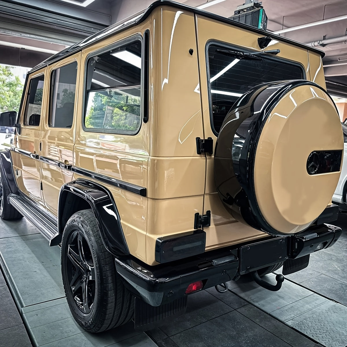 Crystal Desert Yellow Vinyl Wrap
